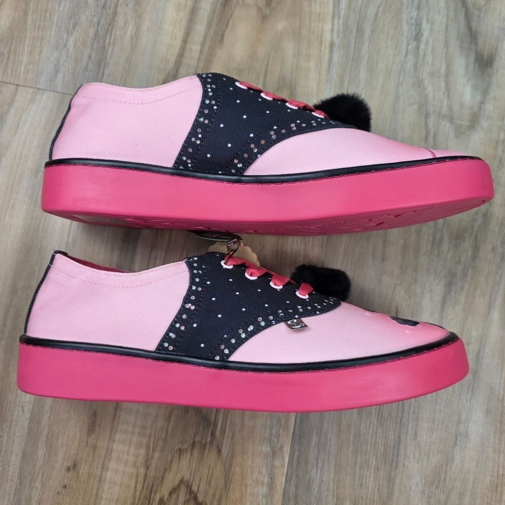 🩵NIB Hot Chocolate Canvas Poodle Perfect Unisex Sneakers Size 8 - Picture 6 of 14